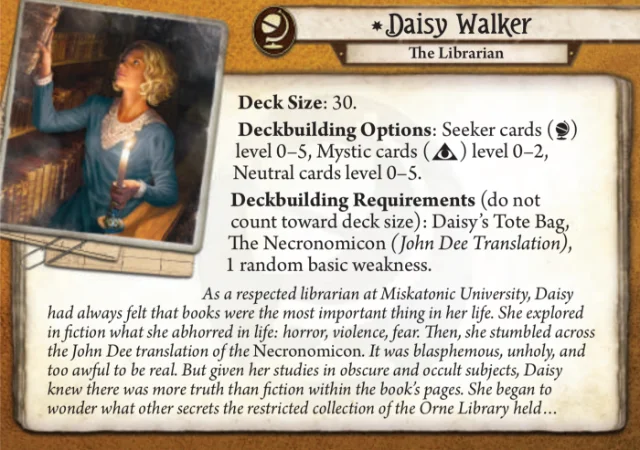 The other side of Daisy Walker.