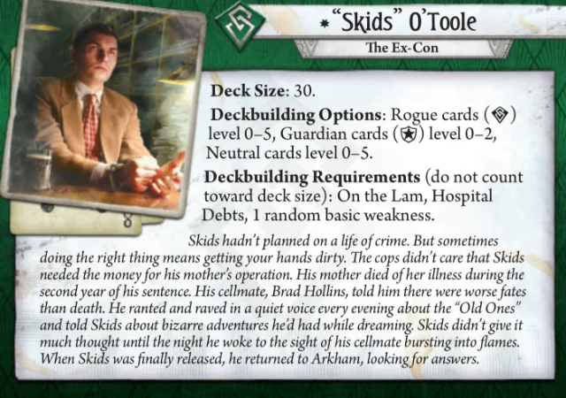 The other side of "Skids" O'Toole.