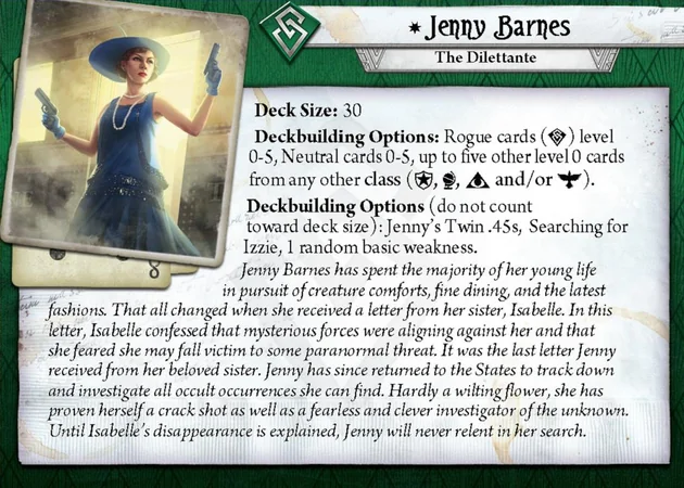 The other side of Jenny Barnes.