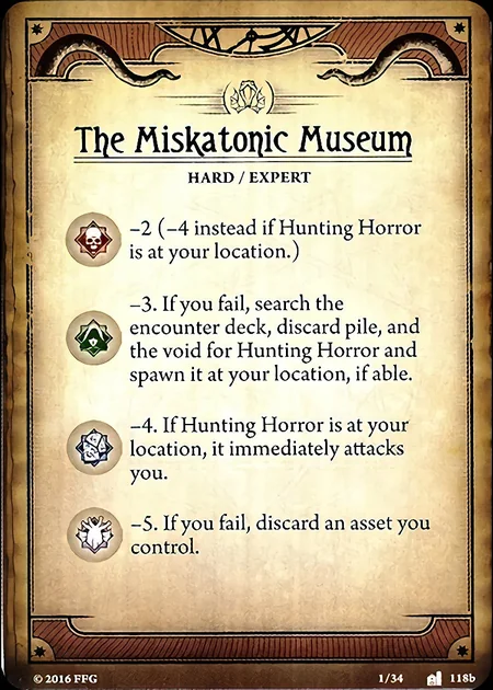 The other side of The Miskatonic Museum.