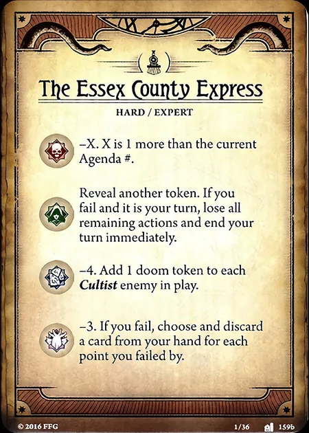 The other side of Essex County Express.