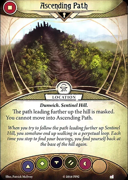 The other side of Ascending Path.