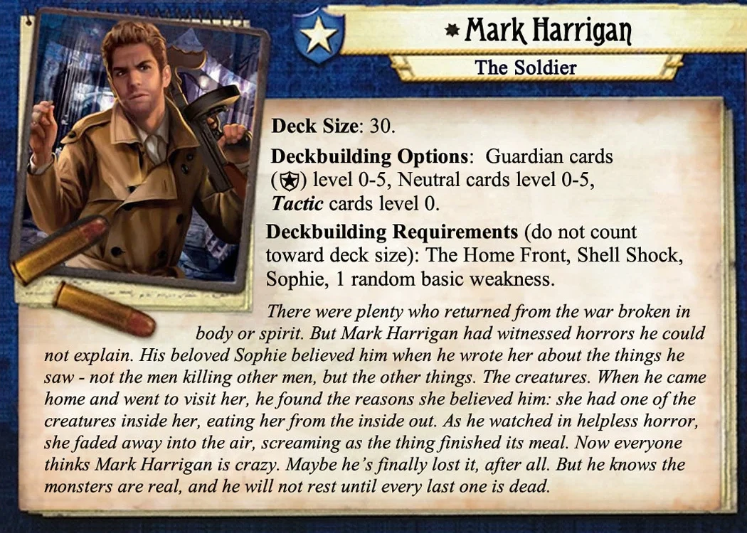 The other side of Mark Harrigan.