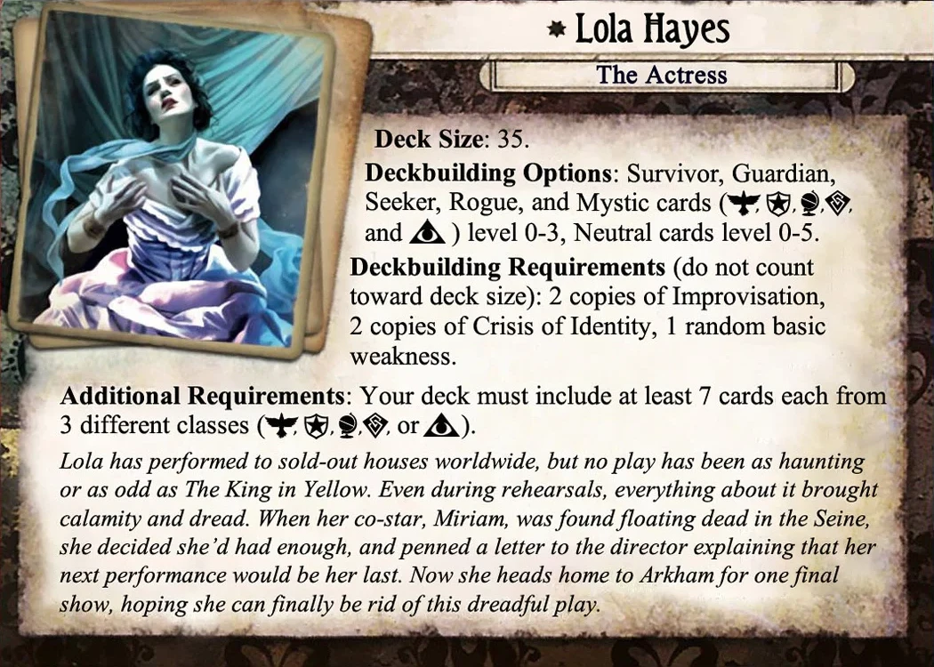 The other side of Lola Hayes.
