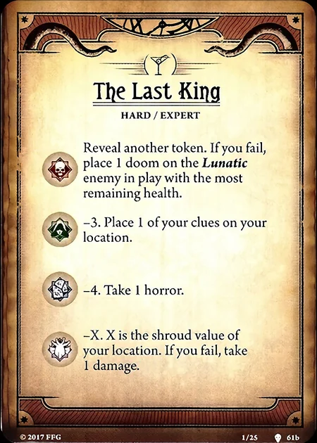 The other side of The Last King.