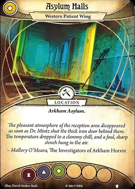 The other side of Asylum Halls.