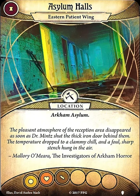 The other side of Asylum Halls.