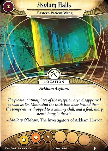The other side of Asylum Halls.