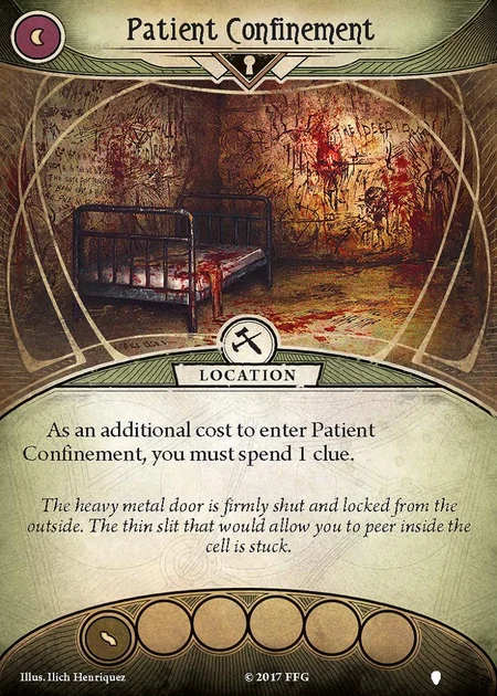 The other side of Patient Confinement.