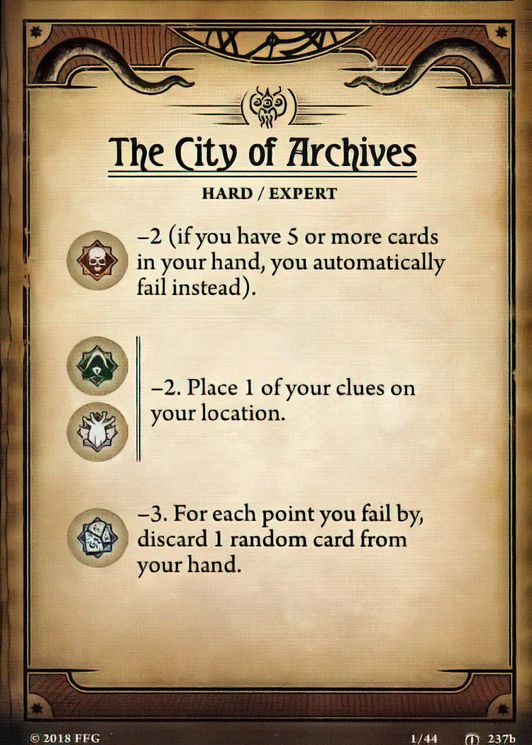 The other side of The City of Archives.