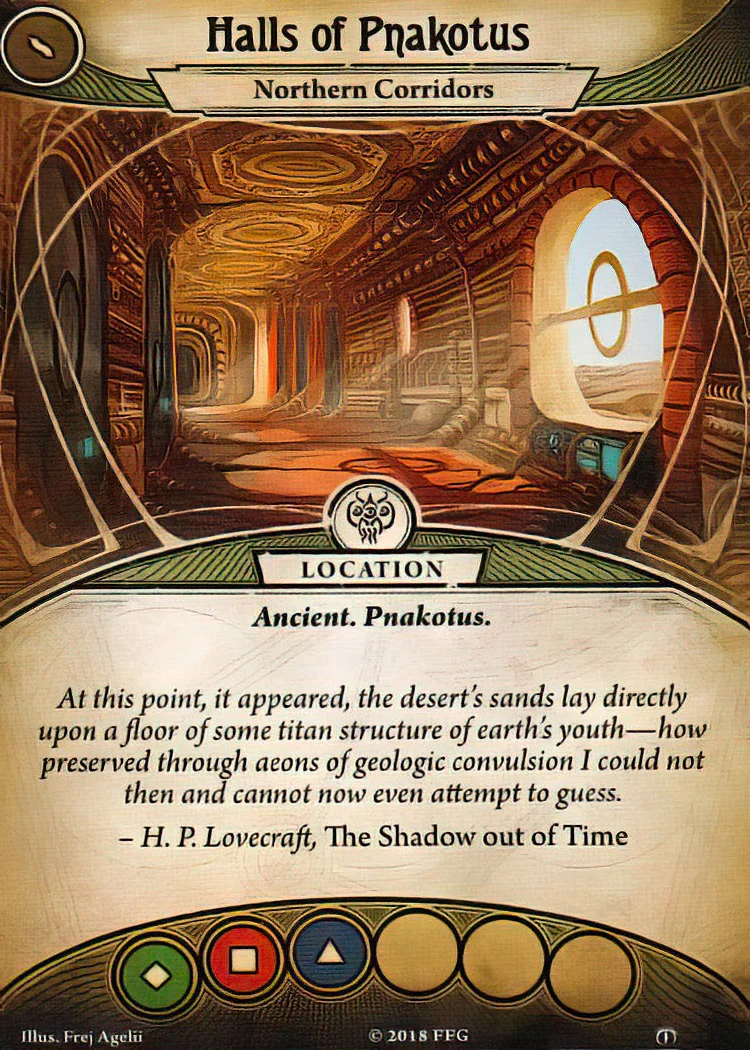 The other side of Halls of Pnakotus.
