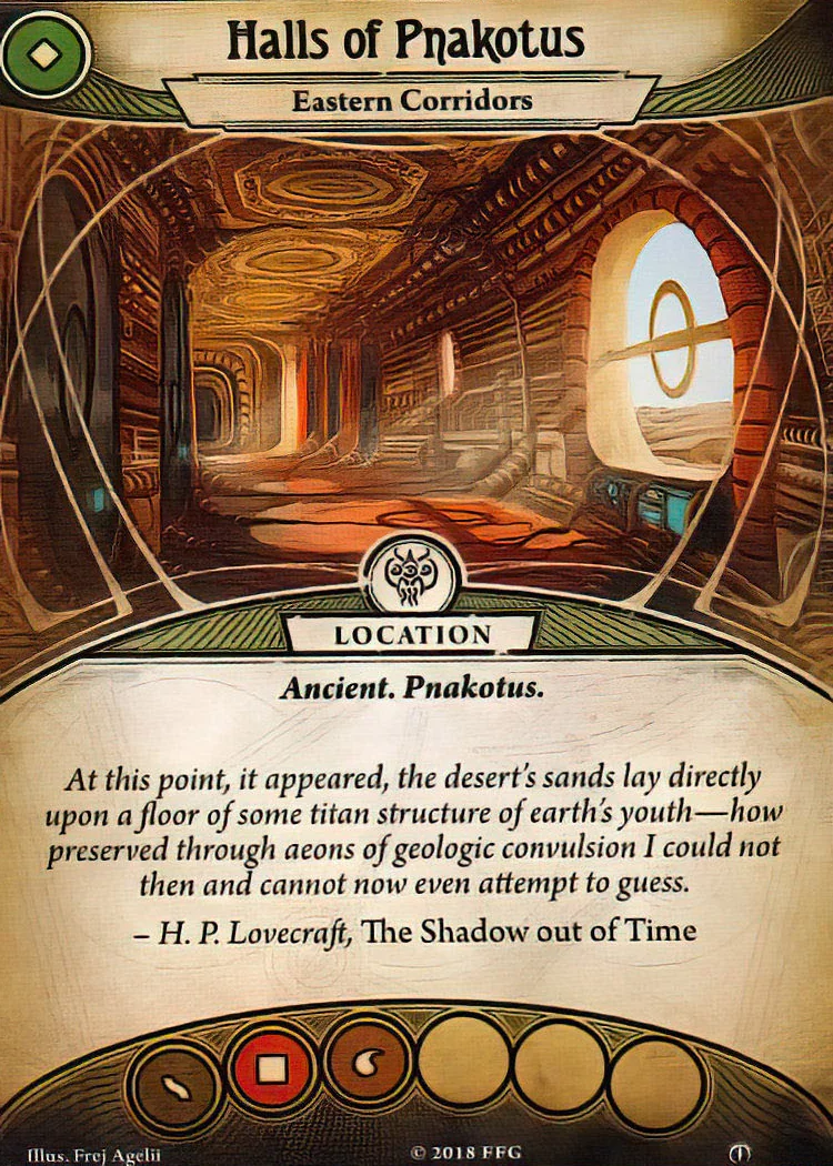 The other side of Halls of Pnakotus.