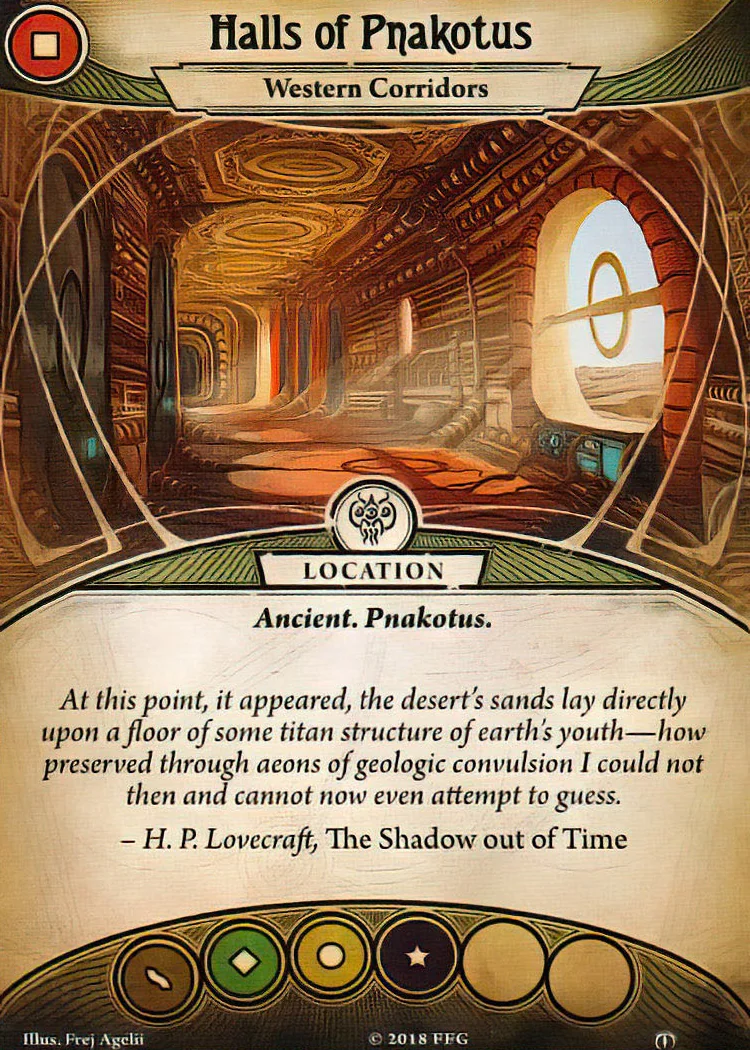 The other side of Halls of Pnakotus.
