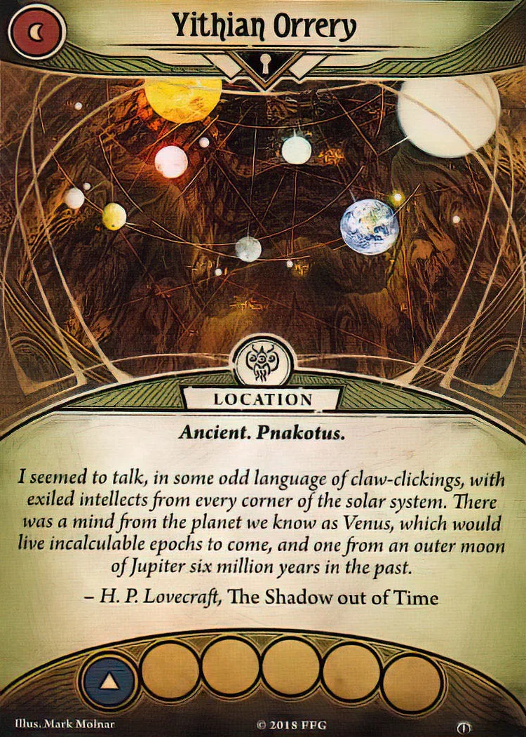 The other side of Yithian Orrery.