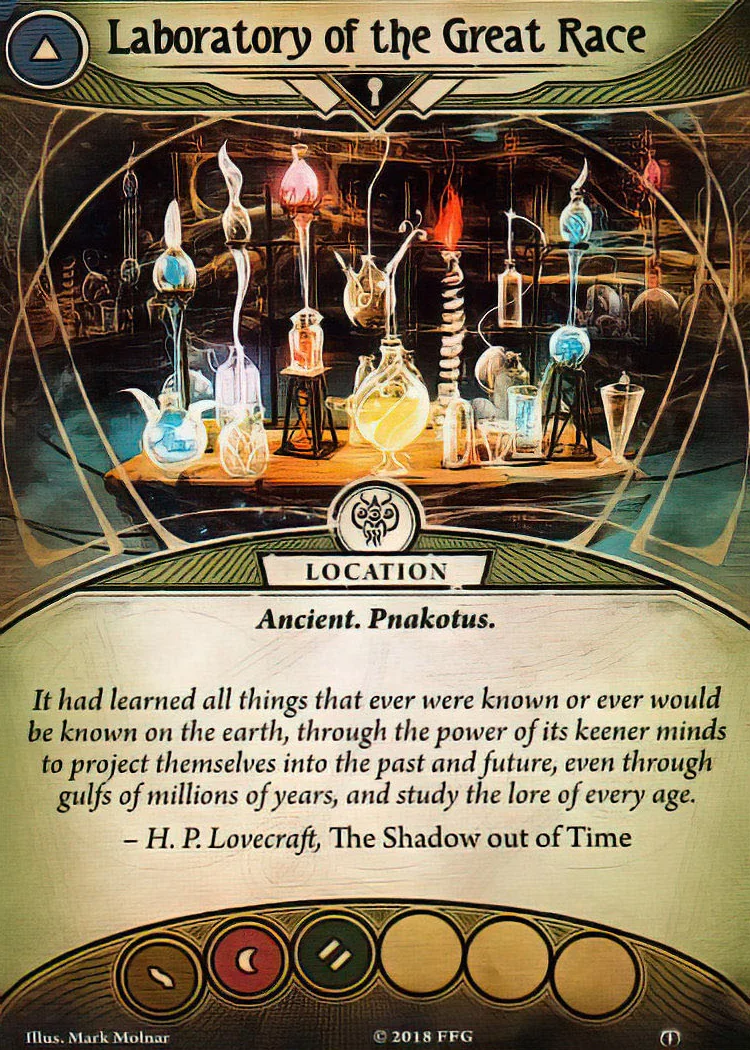 The other side of Laboratory of the Great Race.