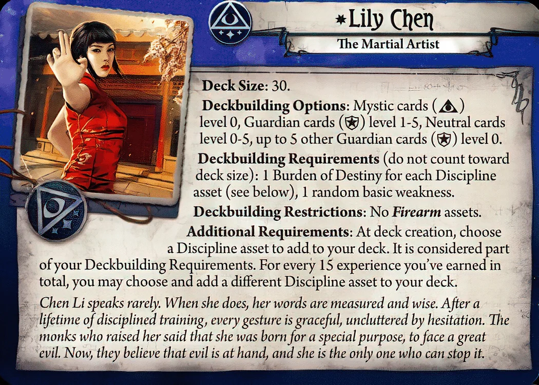 The other side of Lily Chen.