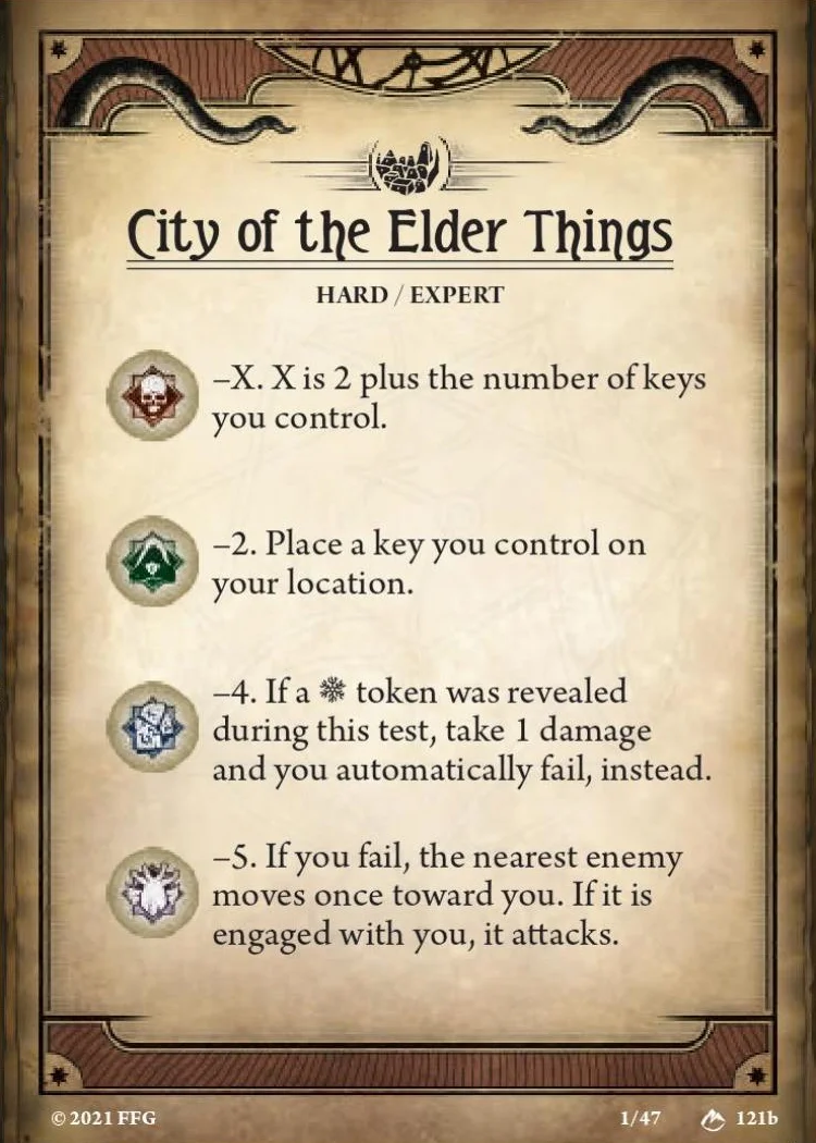 The other side of City of the Elder Things.