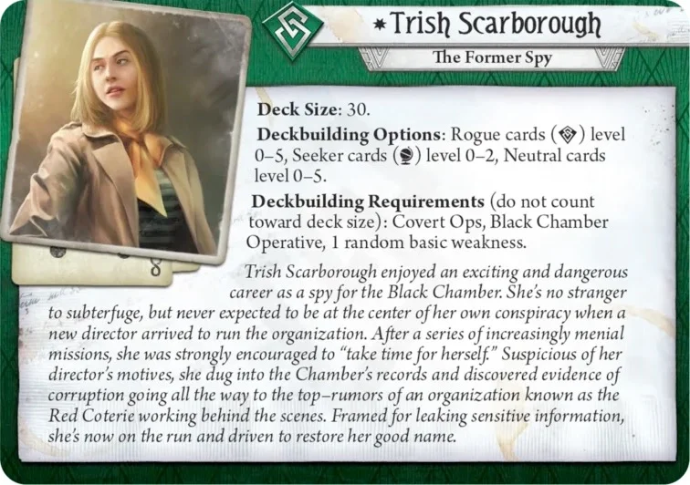 The other side of Trish Scarborough.