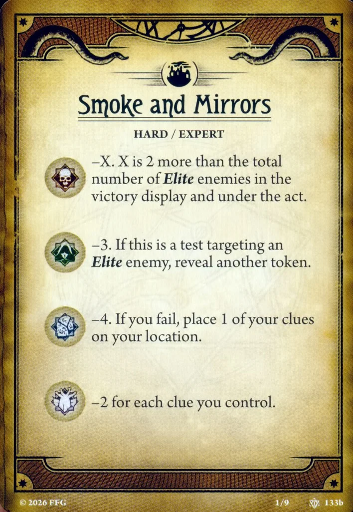 The other side of Smoke and Mirrors.