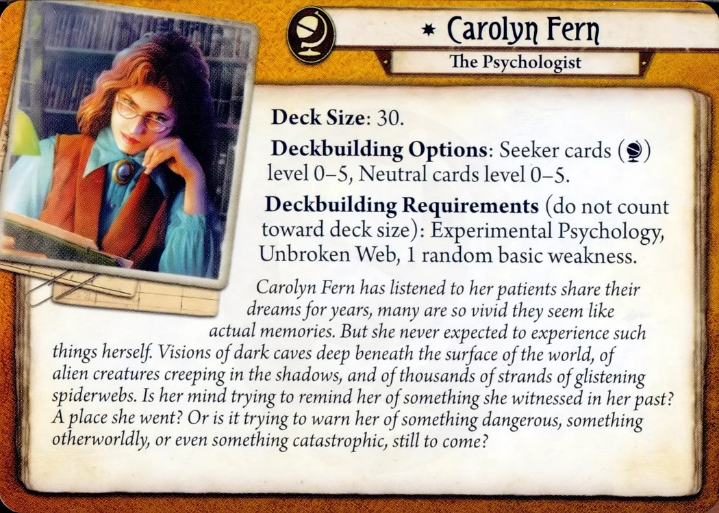 The other side of Carolyn Fern.